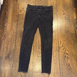 AG Adriano Goldschmied Black Skinny Jeans